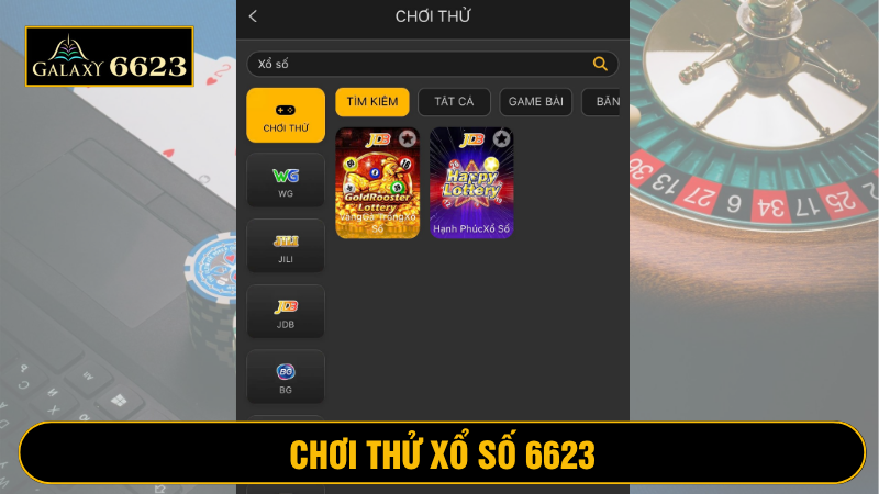 6623 cung cấp chế độ chơi thử tiện lợi