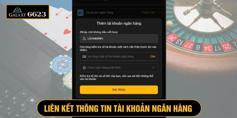 Điền đầy đủ, chính xác các trường thông tin tài chính