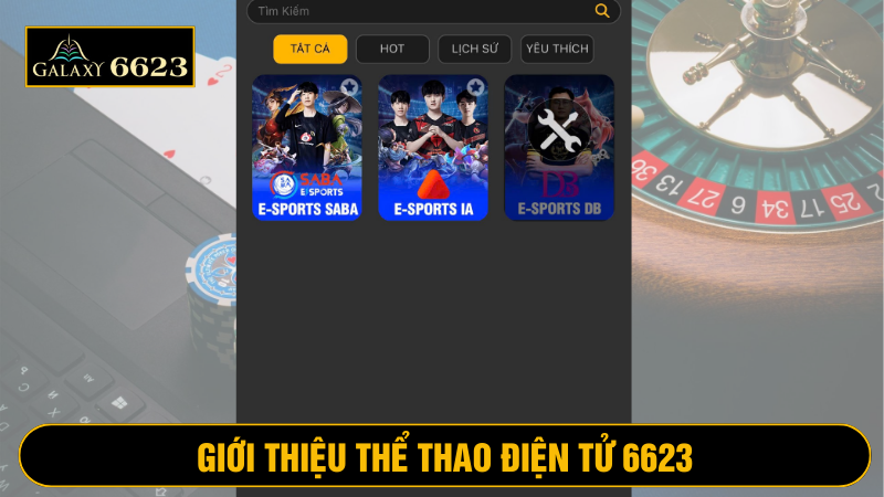 Loại hình giải trí ấn tượng, thu hút đông đảo cược thủ cùng 6623