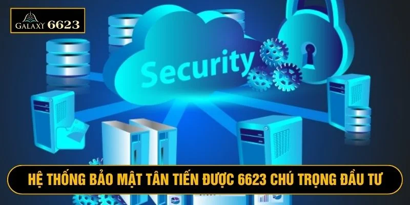 Hệ thống bảo mật hiện đại, tối tân được 6623 chú trọng đầu tư mạnh