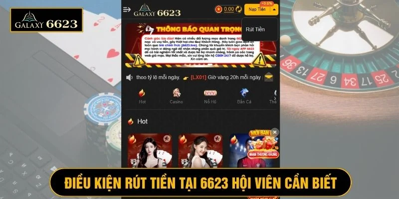 Hội viên cần đáp ứng đủ các điều kiện mới có thể thực hiện rút thưởng