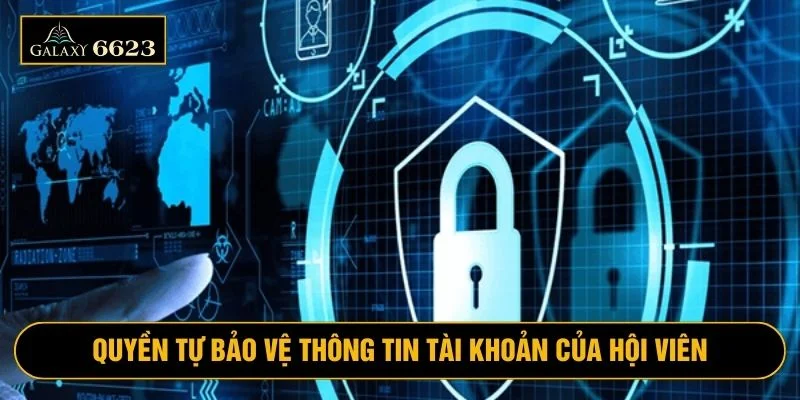 Người chơi có quyền kiểm soát và và bảo vệ thông tin cá nhân của mình